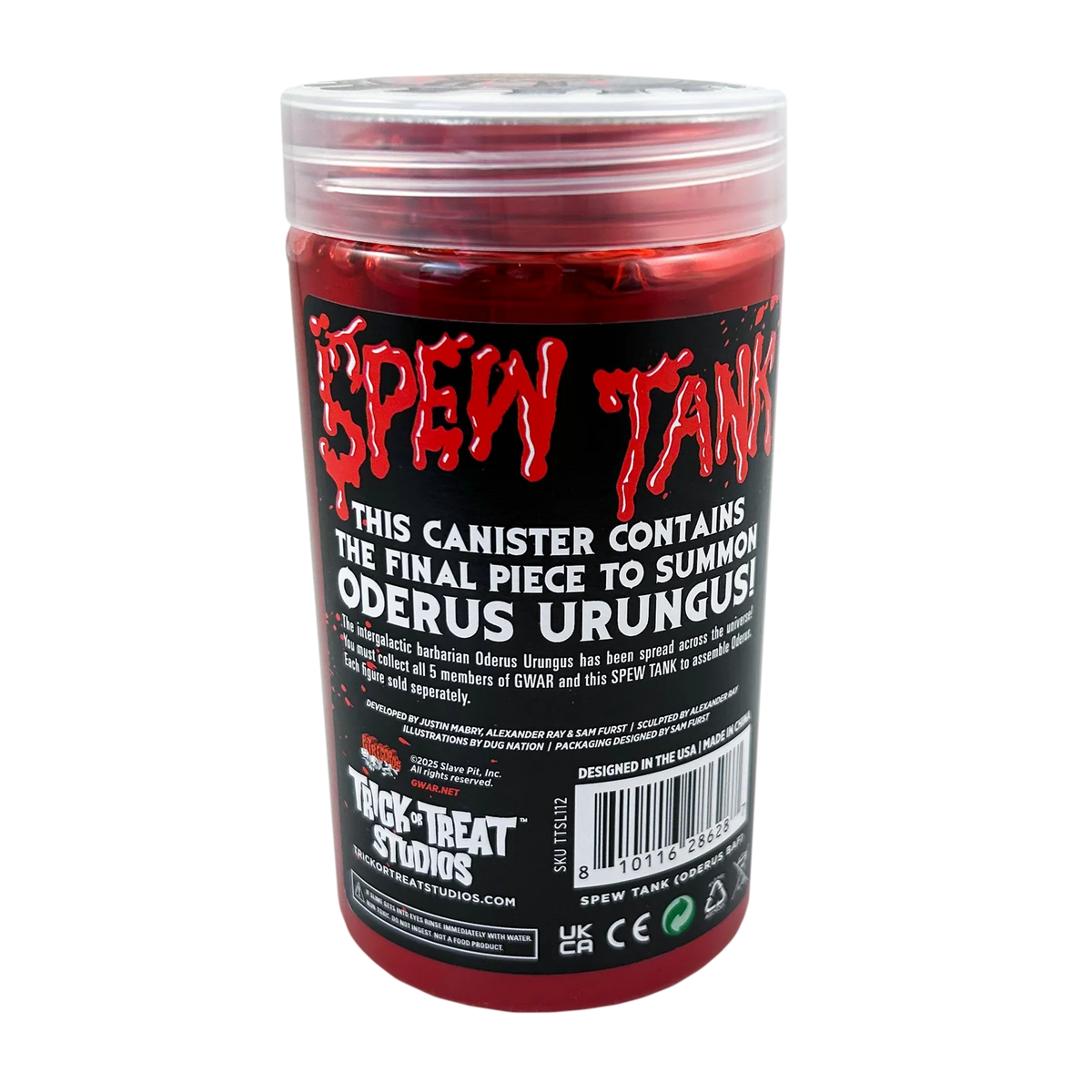GWAR - SPEW TANK - BLOOD SLIME (ODERUS B.A.F.)