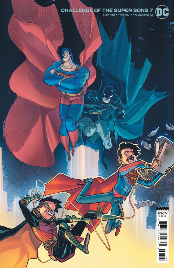 Challenge of the Super Sons #7 Cover B Riley Rossmo Variant
