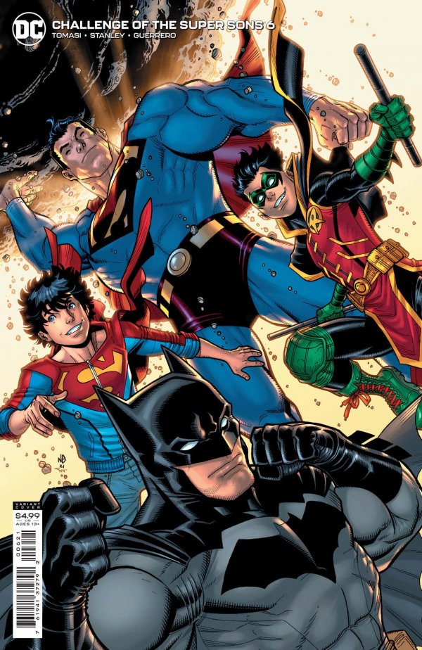 Challenge of the Super Sons #6 Cover B Nick Bradshaw Variant