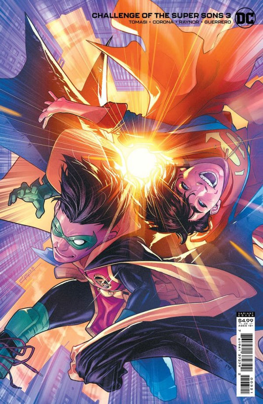 Challenge of the Super Sons #3 Cover B Jamal Campbell Variant