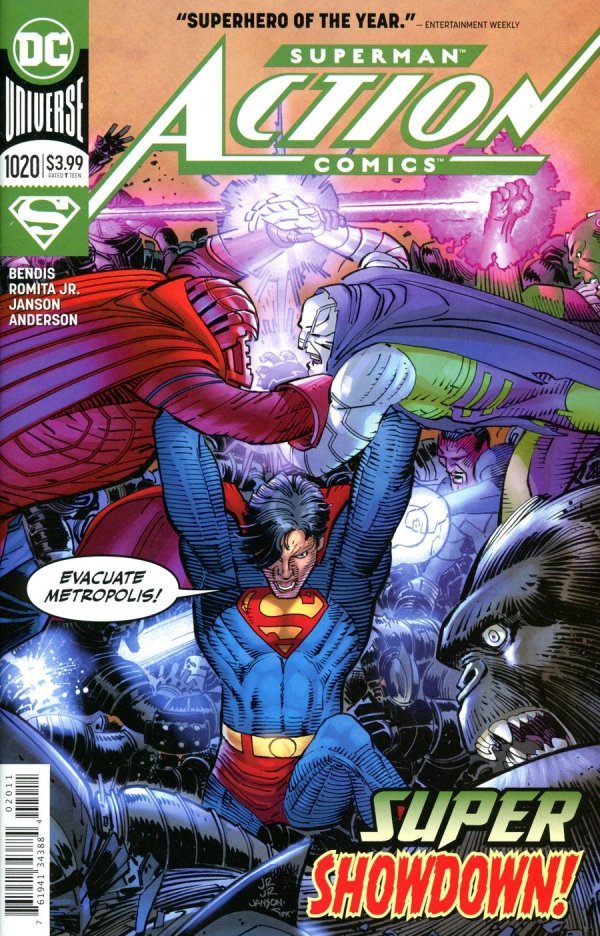 Action Comics #1020 Cover A Romita & Janson & Sinclair