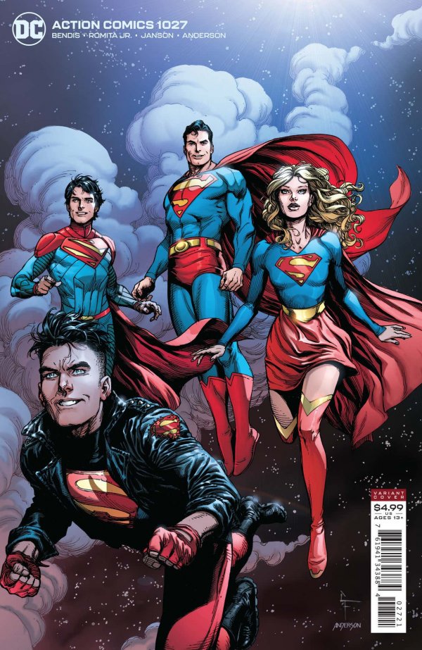 Action Comics #1027 Cover B Gary Frank Variant