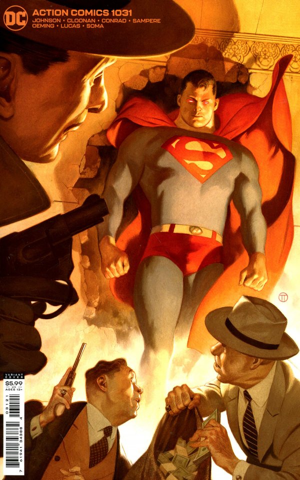 Action Comics #1031 Cover B Julian Totino Tedesco Variant