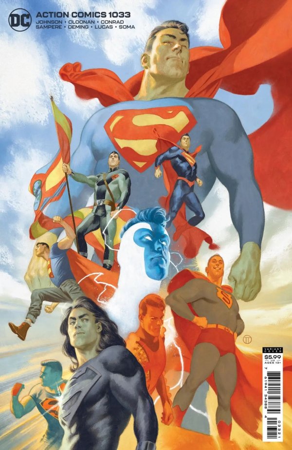 Action Comics #1033 Cover B Julian Totino Tedesco Variant