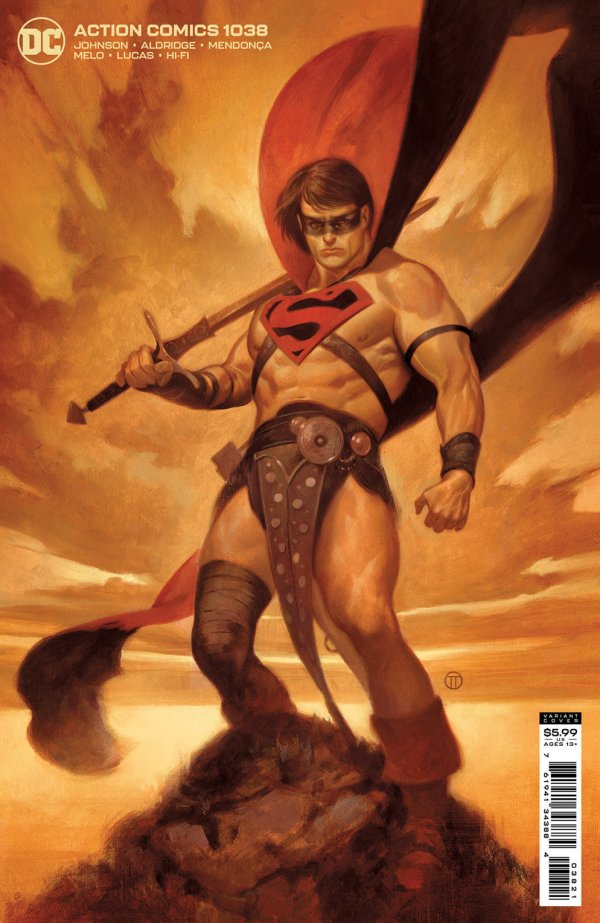 Action Comics #1038 Cover B Julian Totino Tedesco Variant