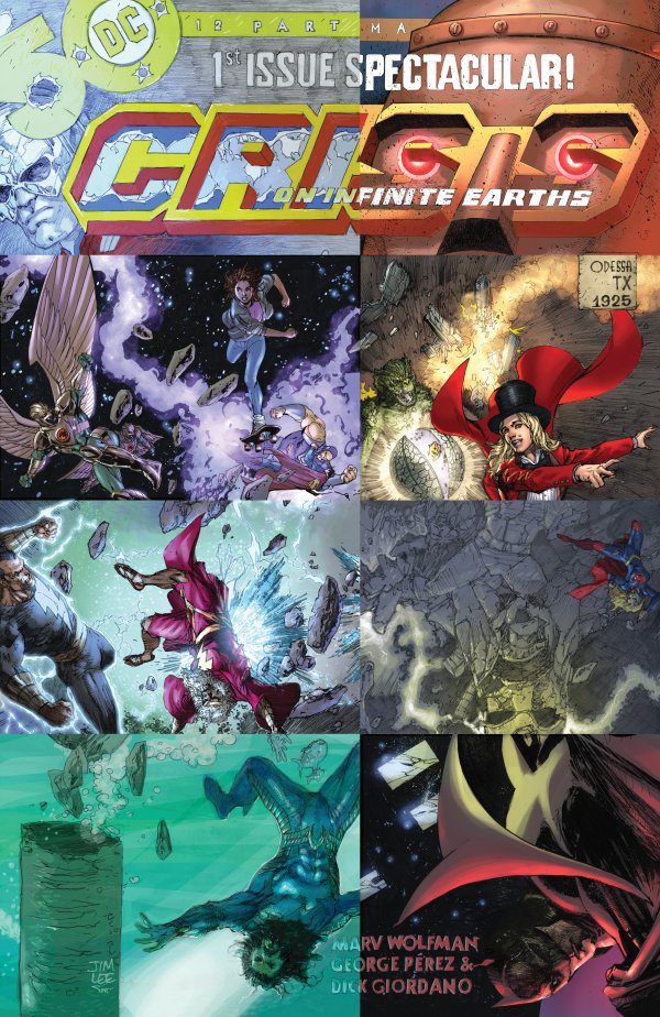 Dark Crisis on Infinite Earths #1 Cover J Jim Lee Homage Variant