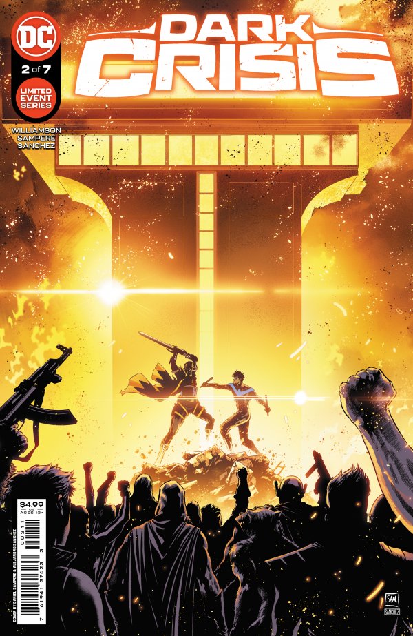 Dark Crisis on Infinite Earths #2 Cover A Daniel Sampere