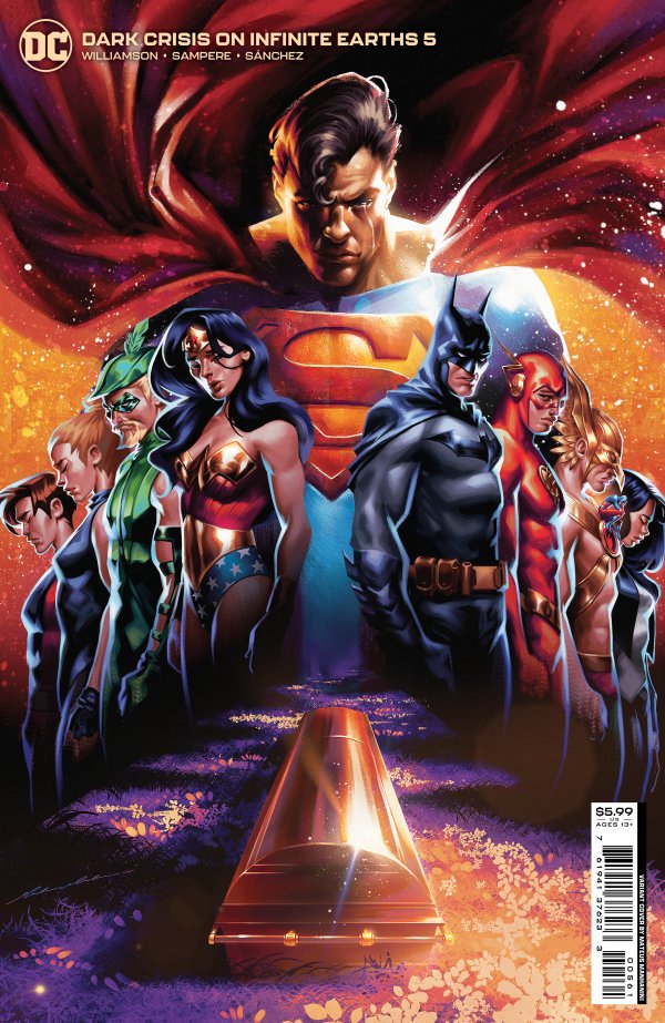 Dark Crisis on Infinite Earths #5 Cover C Mateus Manhanini Identity Crisis Homage Variant