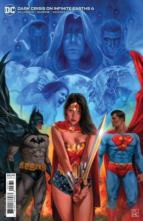 Dark Crisis on Infinite Earths #6 Cover C Ariel Colón Infinite Crisis Homage Variant