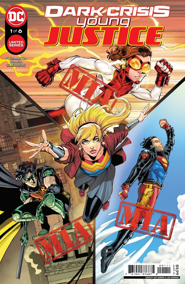 Dark Crisis: Young Justice #1 Cover A Max Dunbar