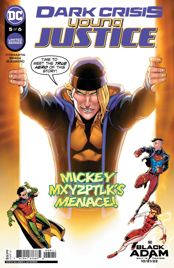 Dark Crisis: Young Justice #5 Cover A Dunbar & Guerrero Variant