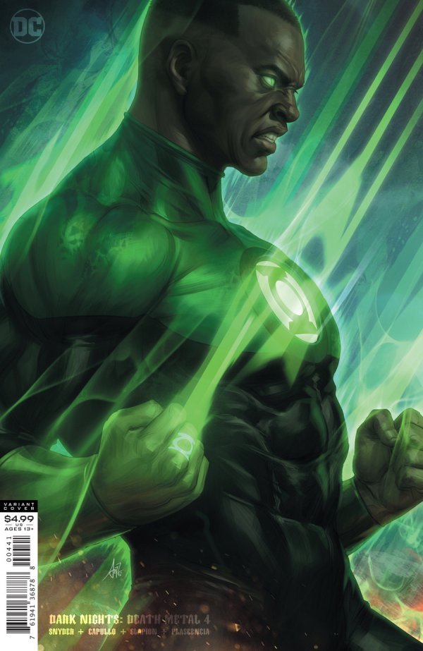 Dark Nights: Death Metal #4 Cover D Stanley 'Artgerm' Lau John Stewart Variant