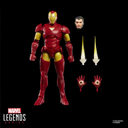 The Invincible Iron Man Marvel Legends Iron Man (Extremis) & Marvel's Mandarin Action Figure Two-Pack