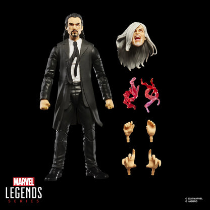 The Invincible Iron Man Marvel Legends Iron Man (Extremis) & Marvel's Mandarin Action Figure Two-Pack