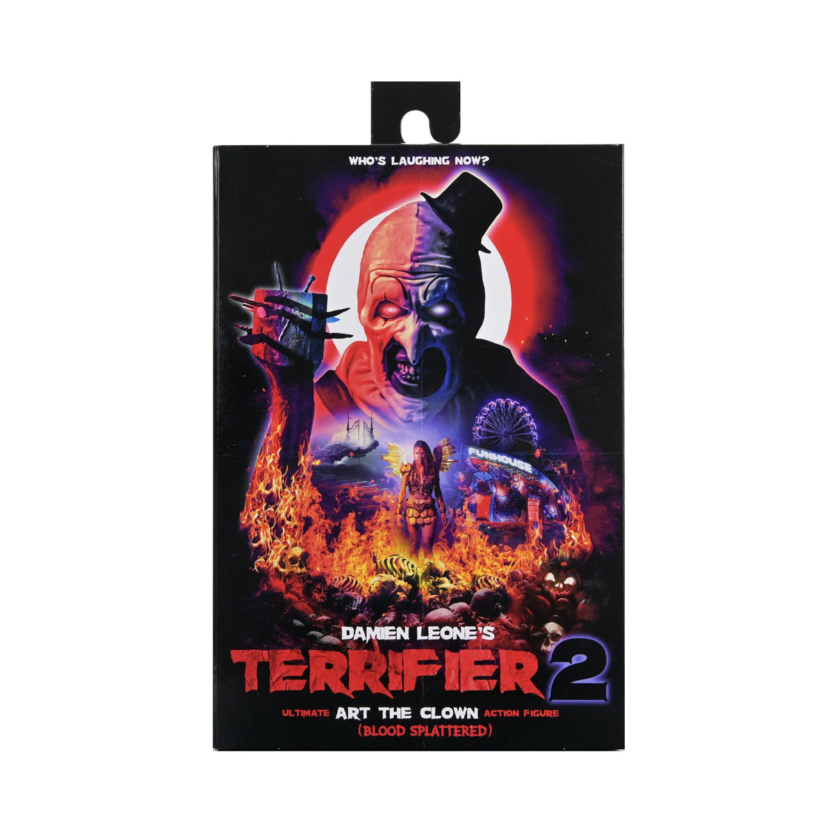 TERRIFIER 2 - ULTIMATE ART THE CLOWN 7" SCALE ACTION FIGURE (BLOOD SPLATTERED)