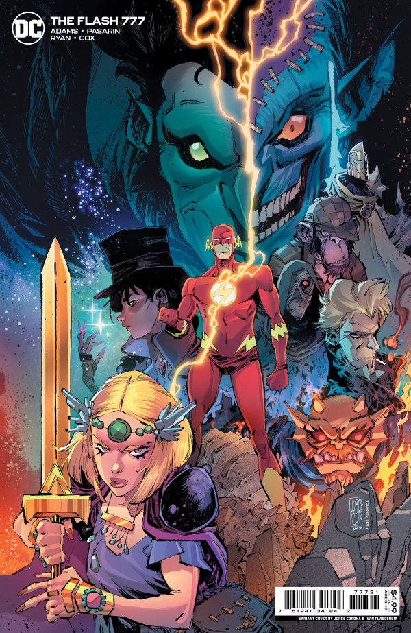 The Flash #777 Cover B Jorge Corona Variant