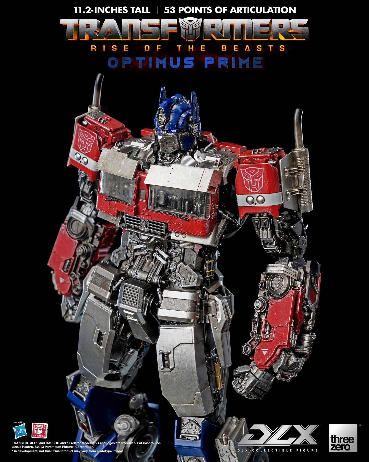Transformers Rise Of The Beasts DLX Optimus Prime 11.2in Figure