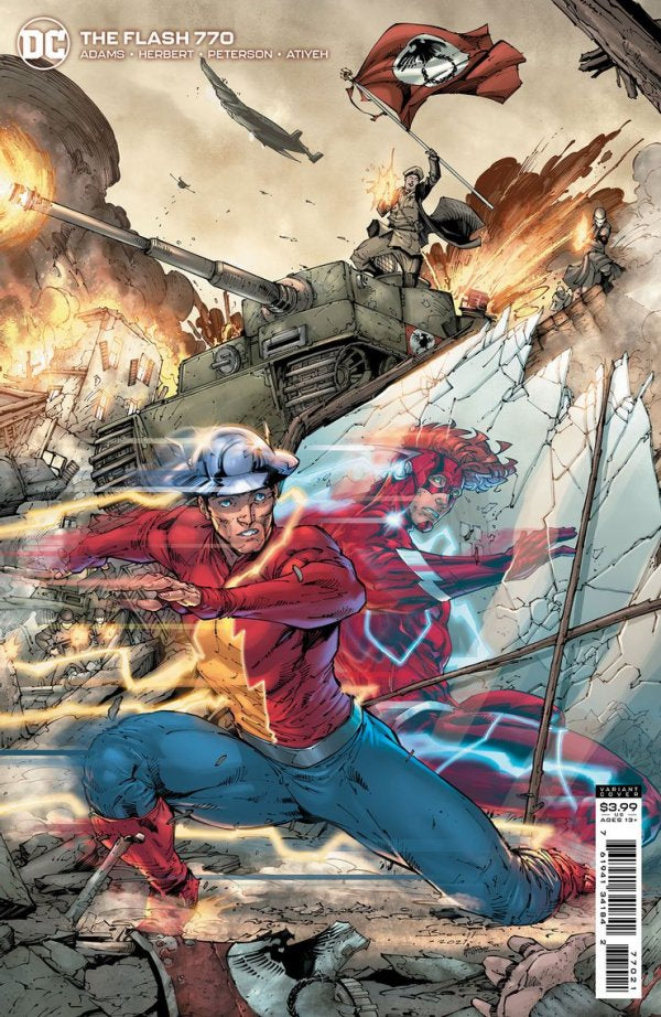 The Flash #770 Cover B Brett Booth Variant