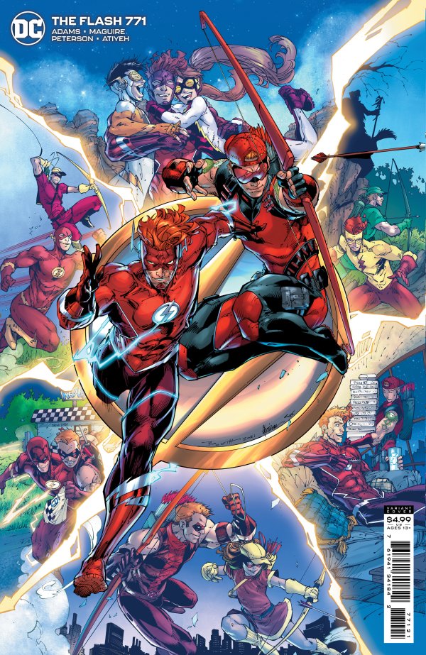 The Flash #771 Cover B Brett Booth Variant