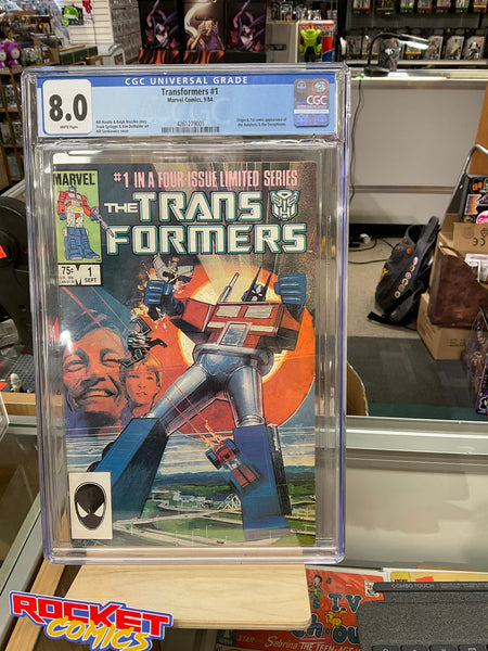 Transformers #1 CGC 8.0