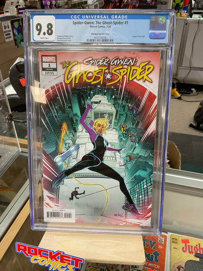Spider-Gwen: The Ghost-Spider #1 CGC 9.8 Marquez Cover