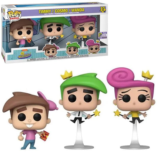 SDCC 2023 (Shared): The Fairly OddParents POP! Fairly OddParents 3-Pack