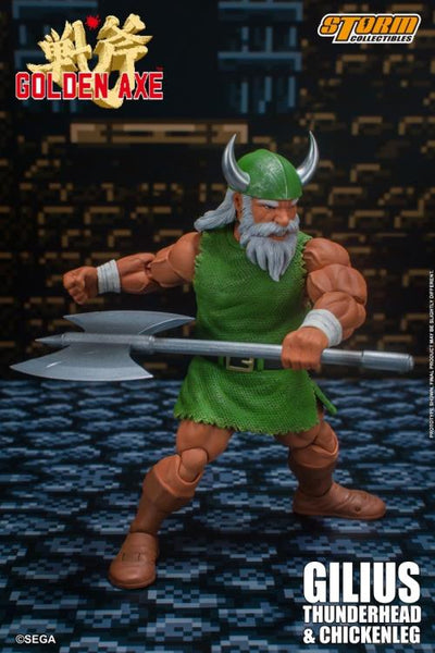 Golden Axe Gilius Thunderhead & Chickenleg 1/12 Scale Action Figure Set