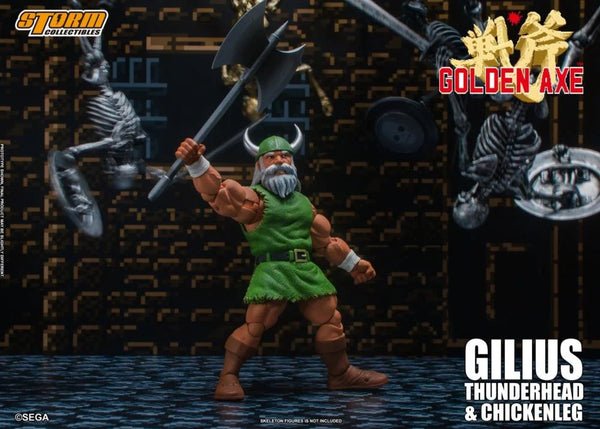 Golden Axe Gilius Thunderhead & Chickenleg 1/12 Scale Action Figure Set