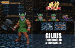 Golden Axe Gilius Thunderhead & Chickenleg 1/12 Scale Action Figure Set