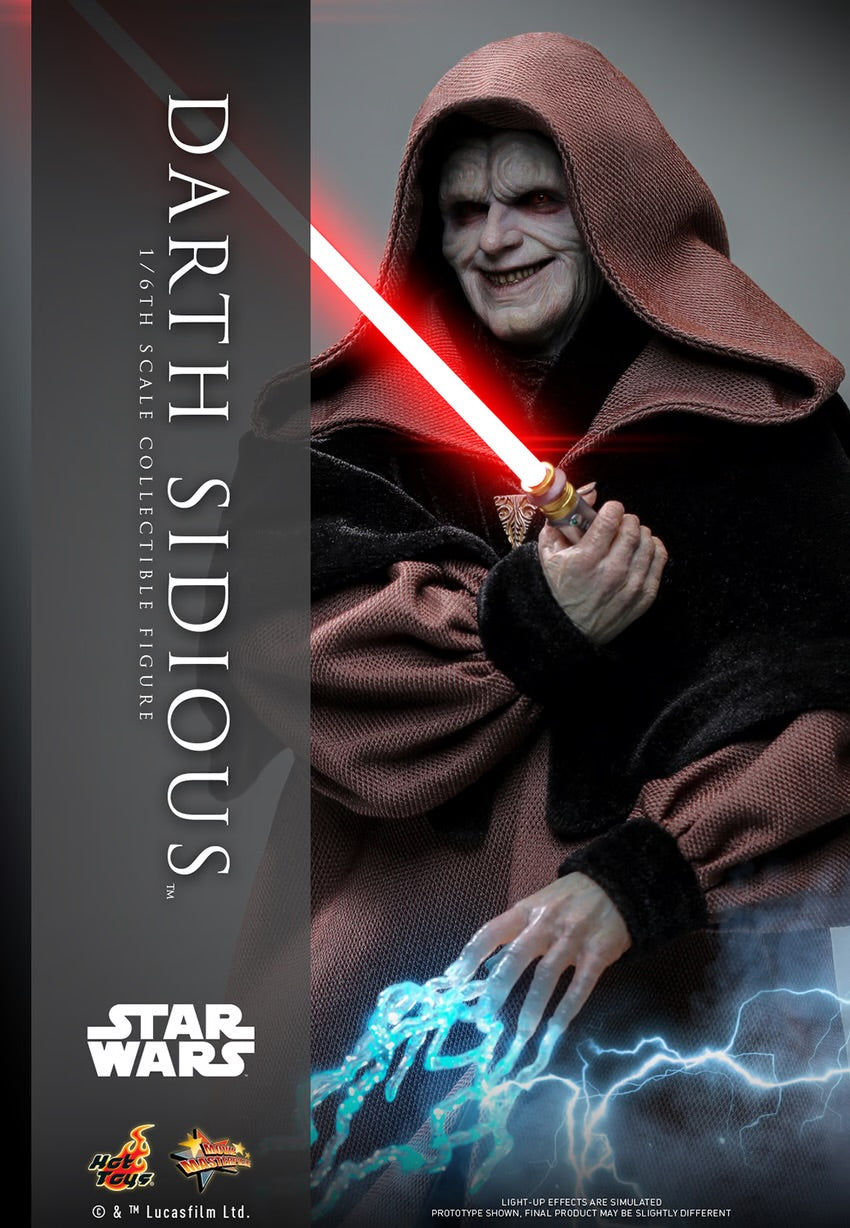 (Pre-Orders) DARTH SIDIOUS™ EPIII Sixth Scale Figure by Hot Toys