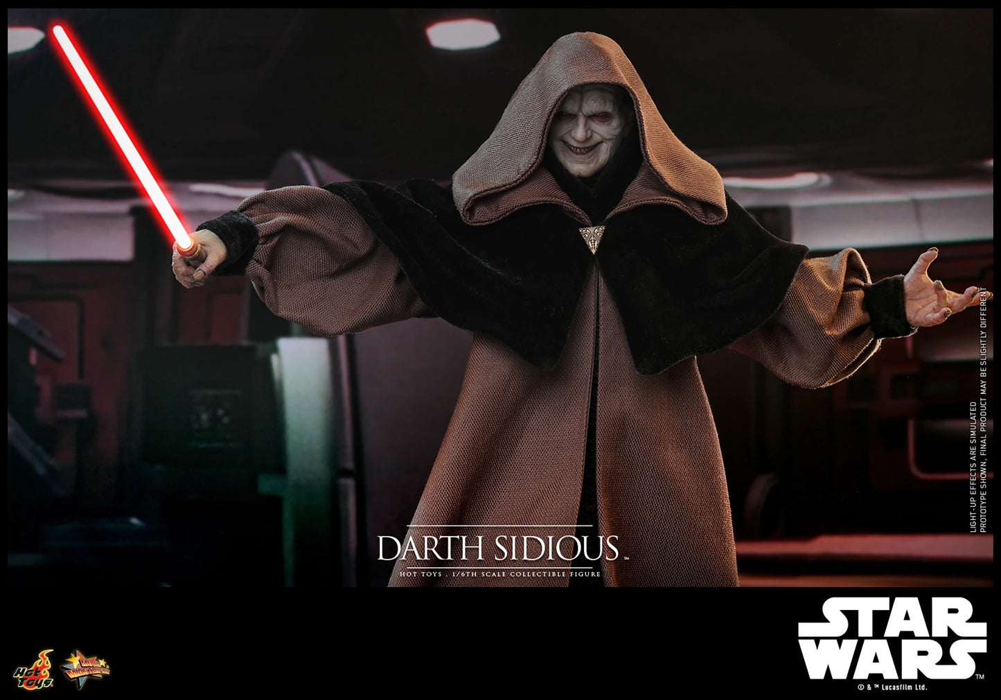 (Pre-Orders) DARTH SIDIOUS™ EPIII Sixth Scale Figure by Hot Toys