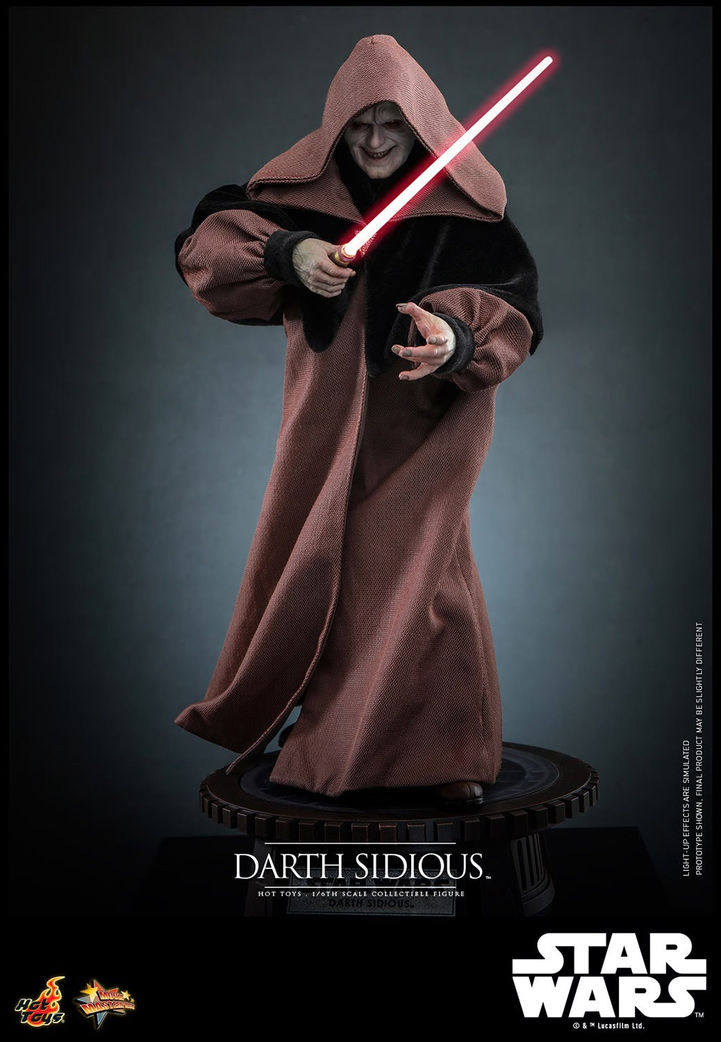 (Pre-Orders) DARTH SIDIOUS™ EPIII Sixth Scale Figure by Hot Toys