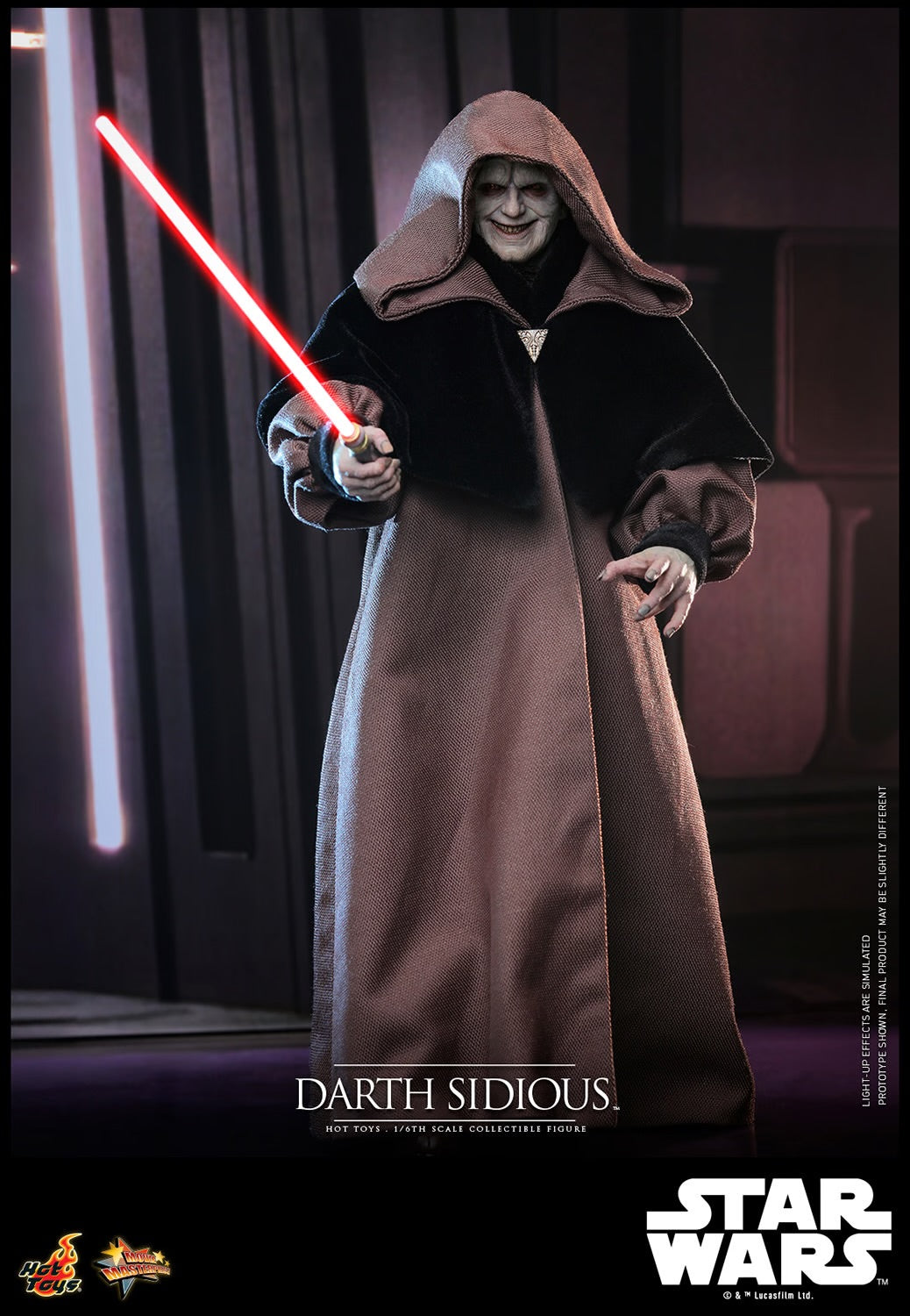 (Pre-Orders) DARTH SIDIOUS™ EPIII Sixth Scale Figure by Hot Toys