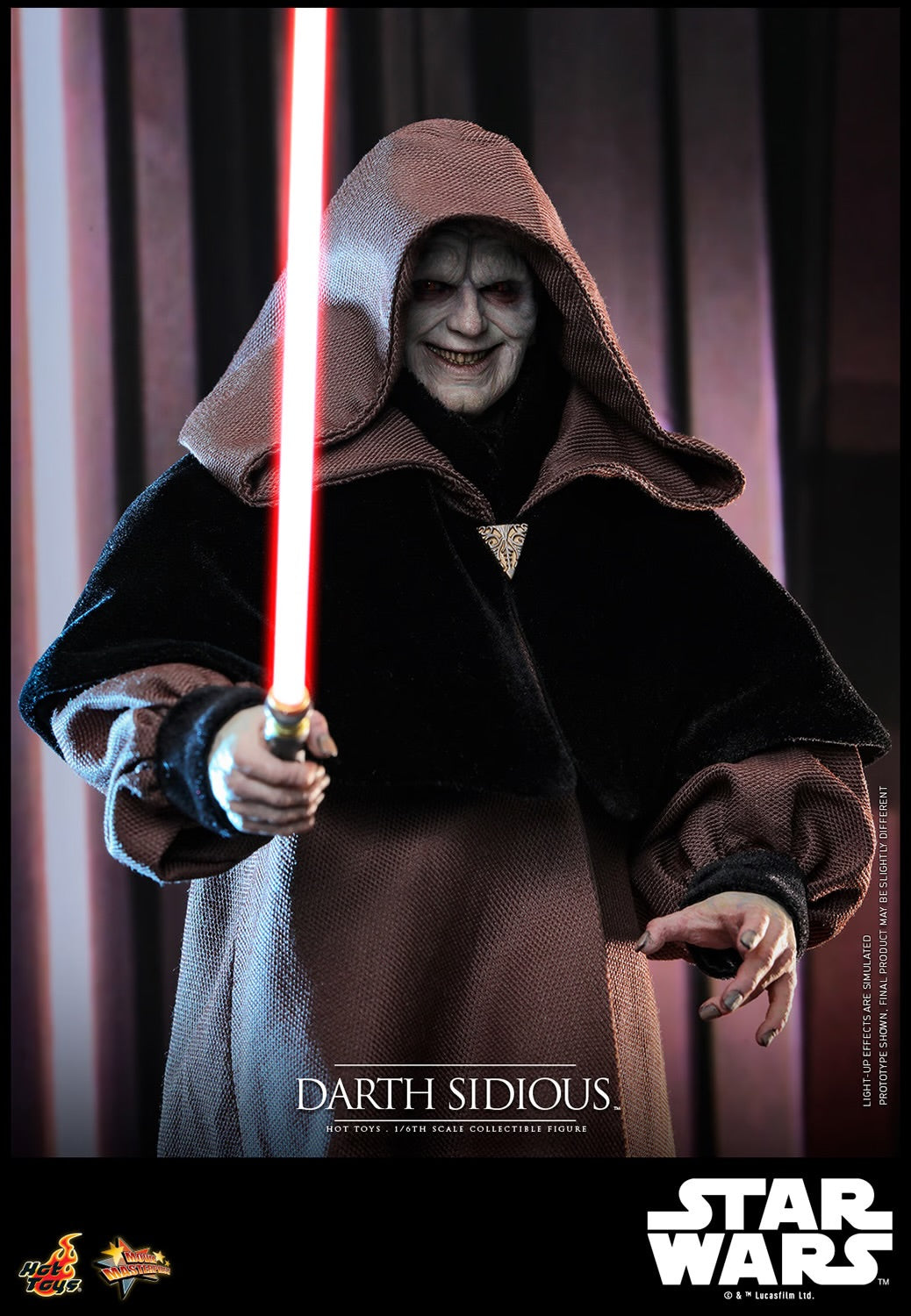 (Pre-Orders) DARTH SIDIOUS™ EPIII Sixth Scale Figure by Hot Toys