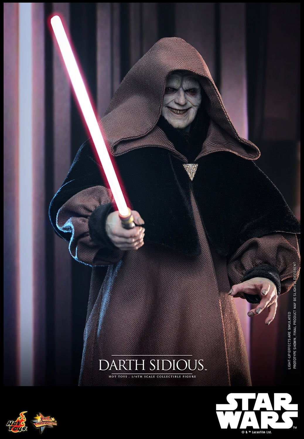 (Pre-Orders) DARTH SIDIOUS™ EPIII Sixth Scale Figure by Hot Toys