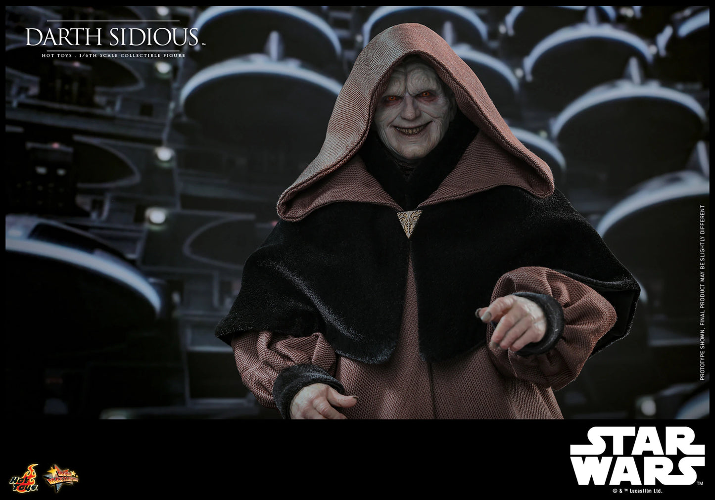 (Pre-Orders) DARTH SIDIOUS™ EPIII Sixth Scale Figure by Hot Toys