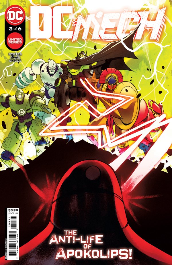 DC: Mech #3 Cover A Baldemar Rivas Variant