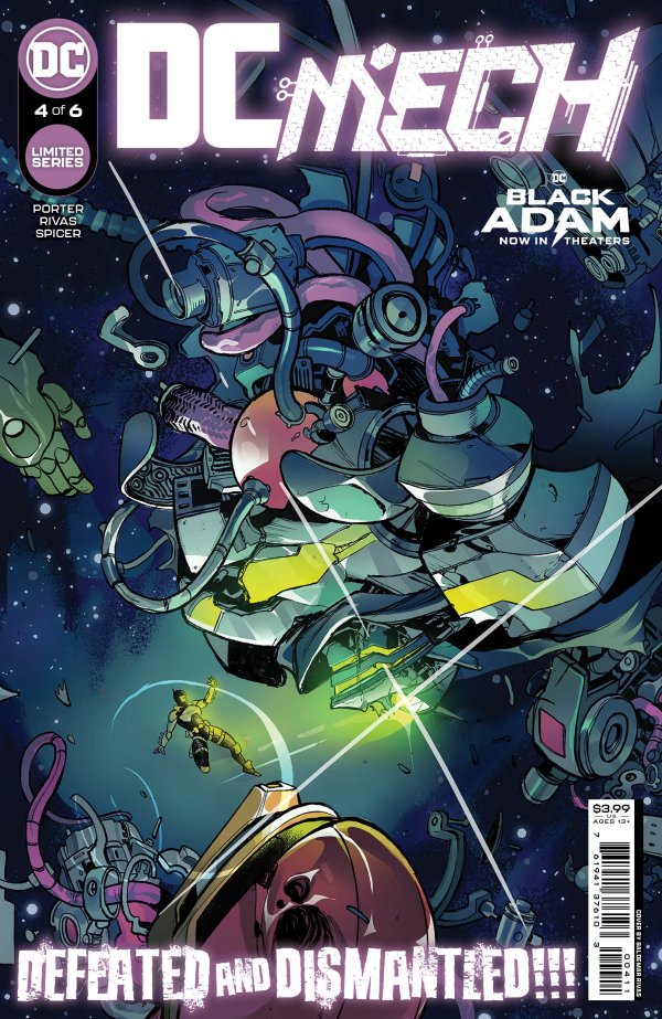 DC: Mech #4 Cover A Baldemar Rivas Variant