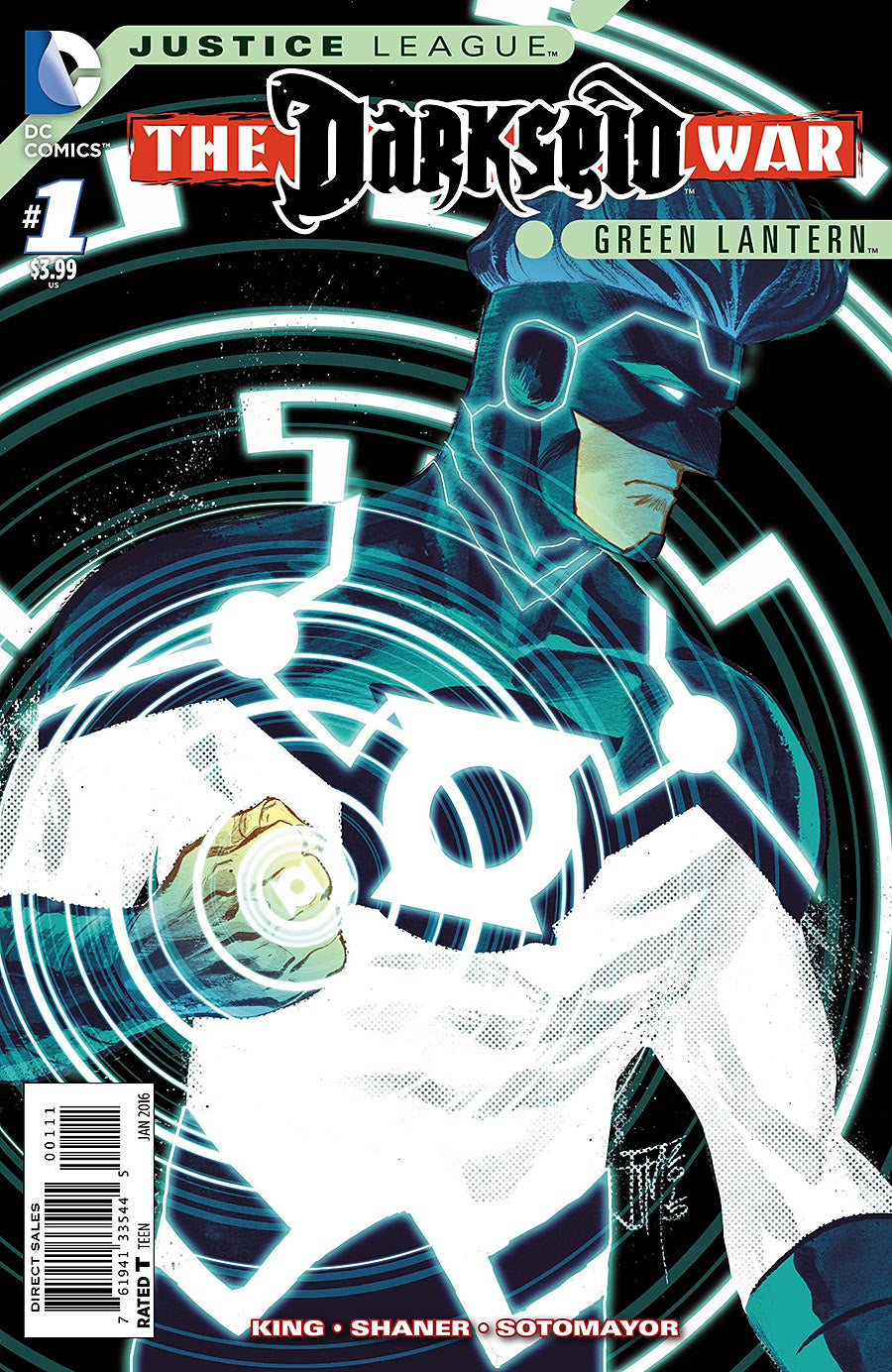 Justice League: The Darkseid War – Green Lantern #1 Cover A Francis Manapul Variant