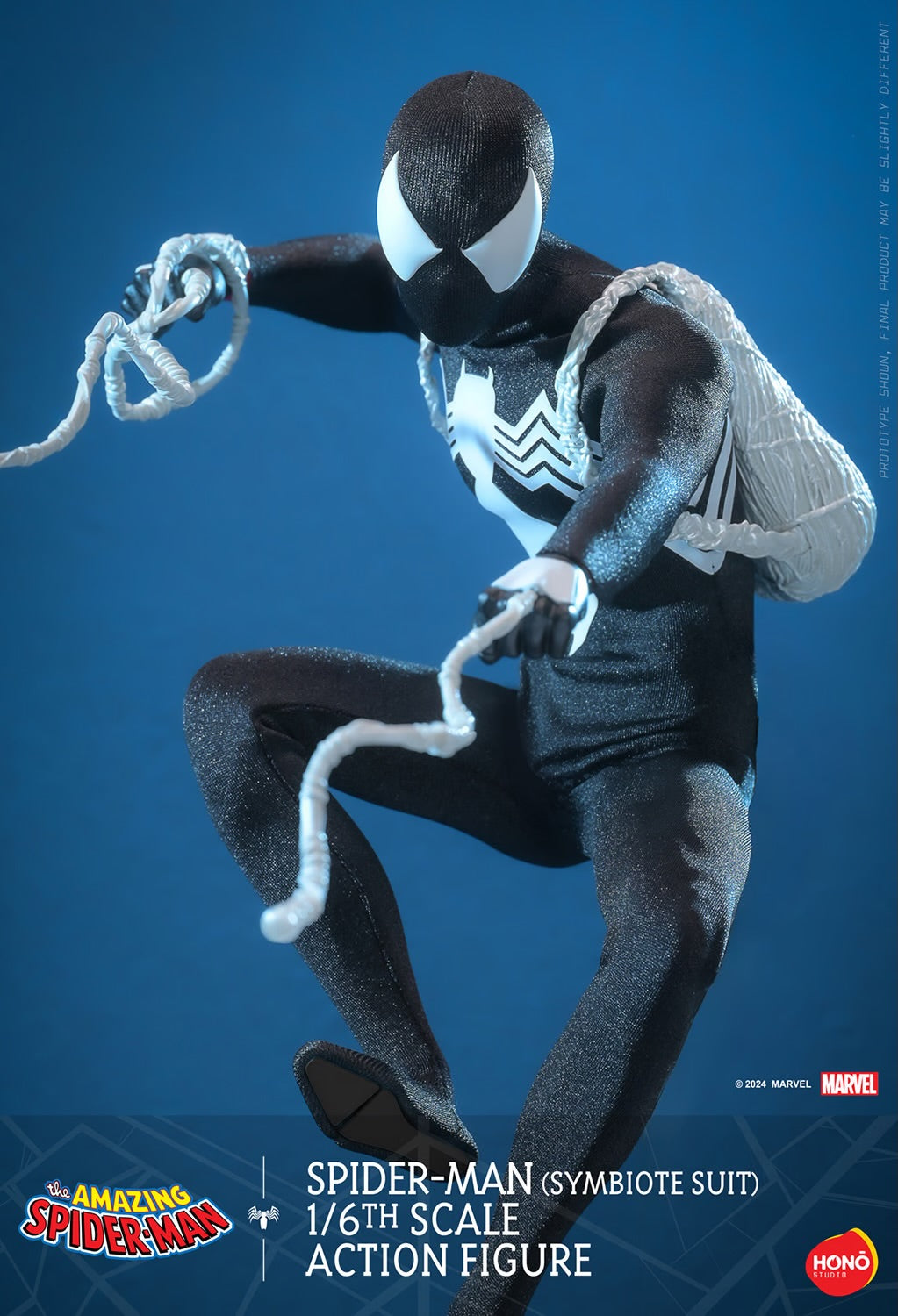 SPIDER-MAN (SYMBIOTE SUIT) Action Figure by Honō Studio