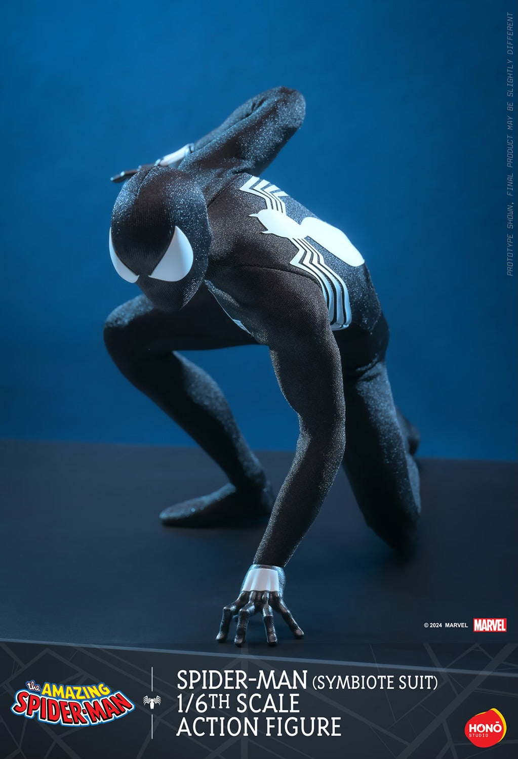 SPIDER-MAN (SYMBIOTE SUIT) Action Figure by Honō Studio