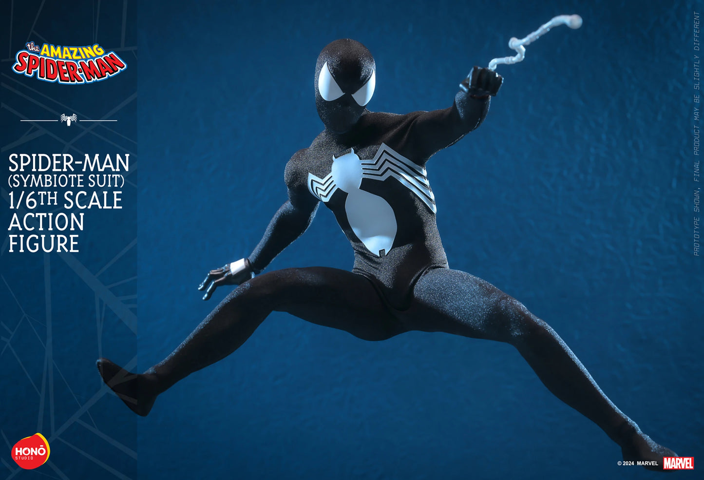 SPIDER-MAN (SYMBIOTE SUIT) Action Figure by Honō Studio