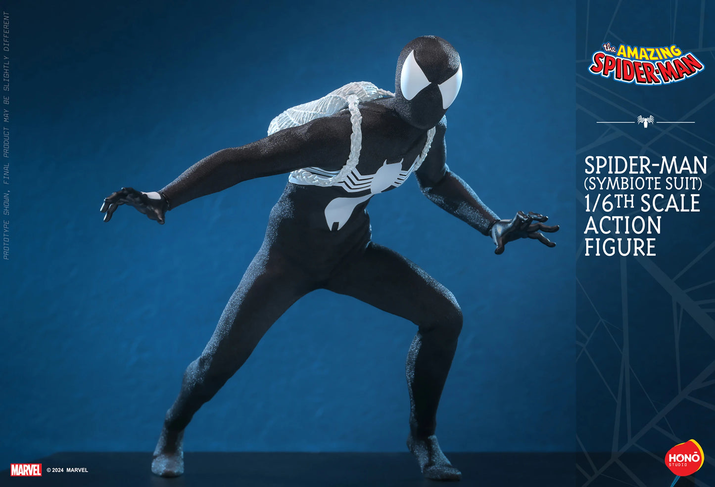 SPIDER-MAN (SYMBIOTE SUIT) Action Figure by Honō Studio