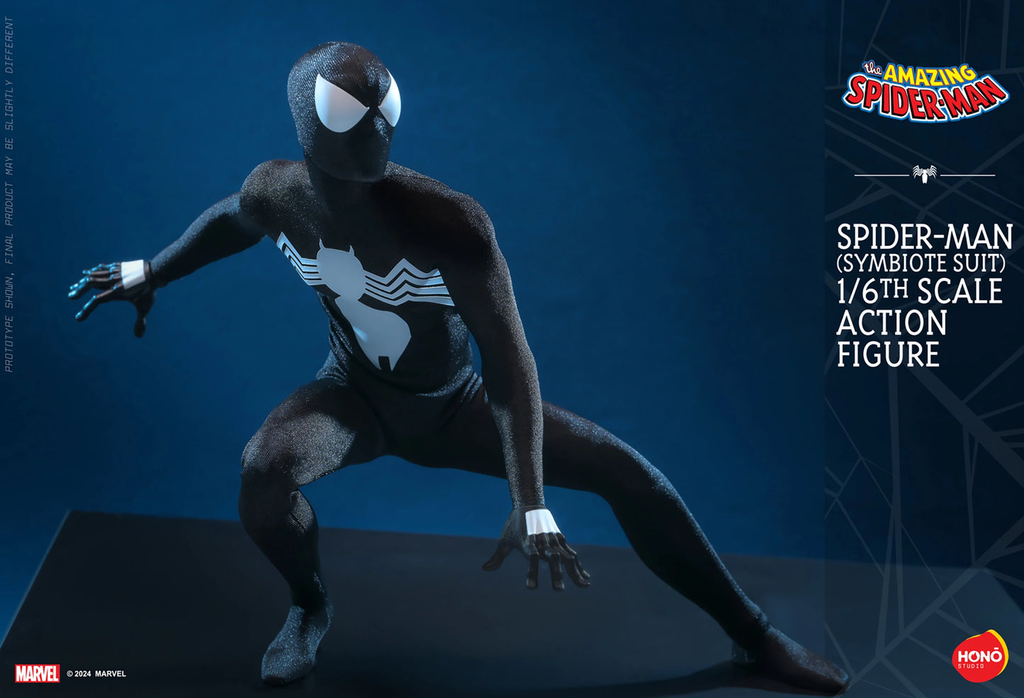 SPIDER-MAN (SYMBIOTE SUIT) Action Figure by Honō Studio