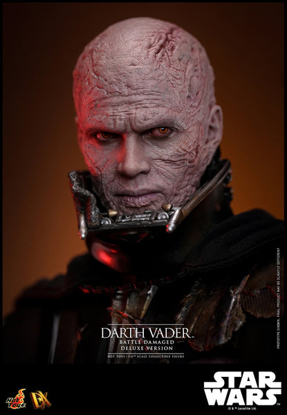 Pre-Order: DARTH VADER™ (BATTLE DAMAGED) (DELUXE VERSION) Sixth Scale Figure by Hot Toys