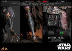 Pre-Order: DARTH VADER™ (BATTLE DAMAGED) (DELUXE VERSION) Sixth Scale Figure by Hot Toys