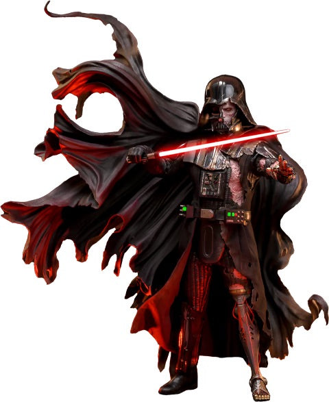 Pre-Order: DARTH VADER™ (BATTLE DAMAGED) (DELUXE VERSION) Sixth Scale Figure by Hot Toys