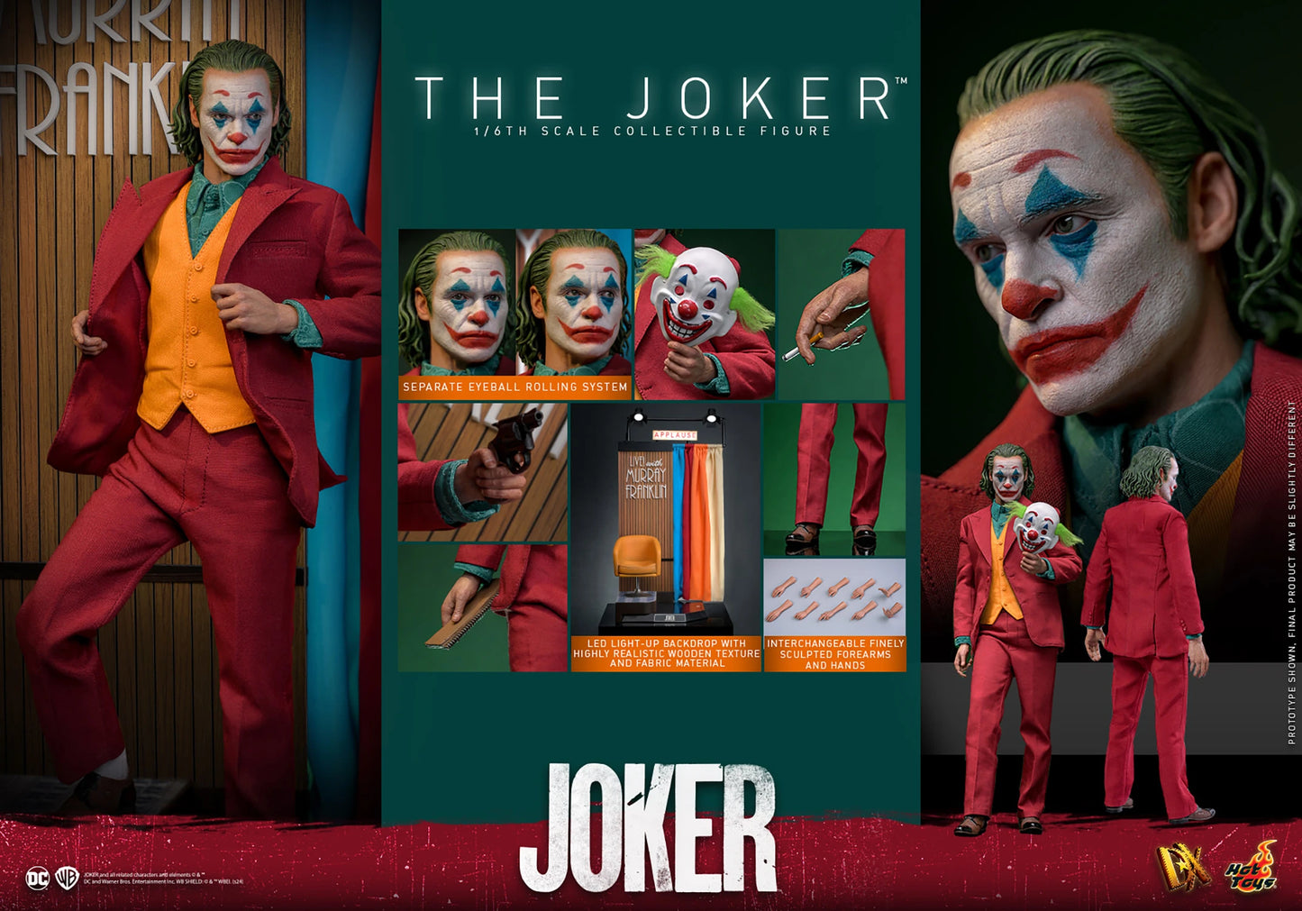 (Pre-Order) THE JOKER Sixth Scale Figure by Hot Toys