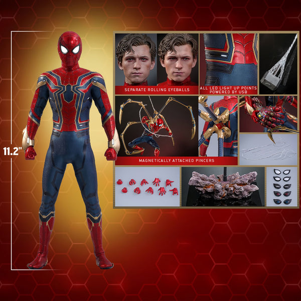 Pre-Order: IRON SPIDER Sixth Scale Figure by Hot Toys