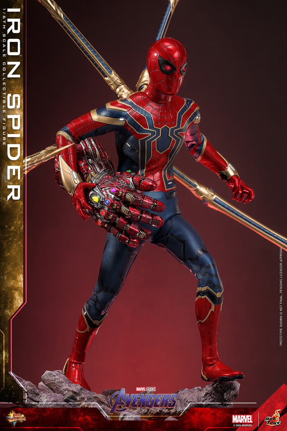 (Pre-Order) IRON SPIDER Sixth Scale Figure by Hot Toys